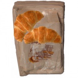Bolsas para 2 croissants