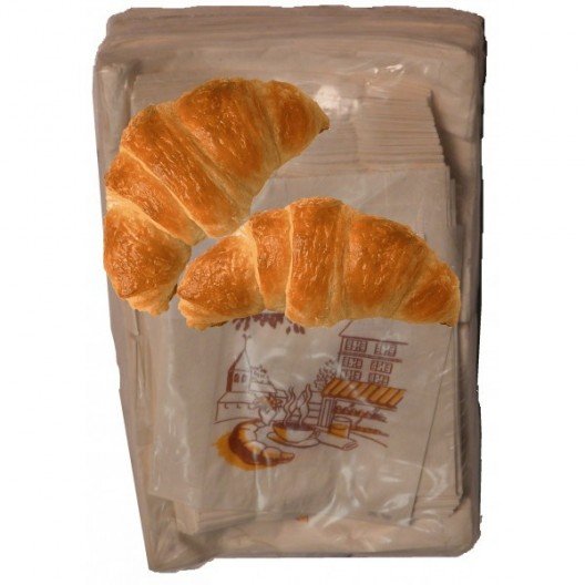 Bolsas para 12 croissants