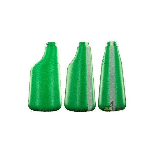 Botella polietileno verde 600