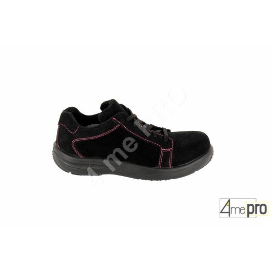 Zapatos de seguridad mujer Pink bajos - normas S1P/SRA