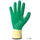 Guantes de manutención - látex verde en soporte polialgodón amarillo - Norma EN 388 2243