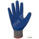 Guantes de manutención - látex azul en soporte polialgodón gris reciclado - Norma EN 388 2121