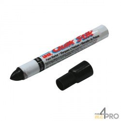 Tubo marcador de pintura indeleble negro Quick Stick
