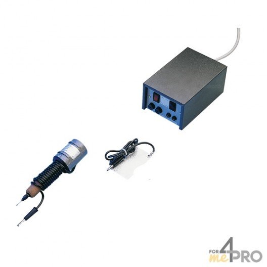 Electrodos 1mm para grabador con arco eléctrico azul y negro