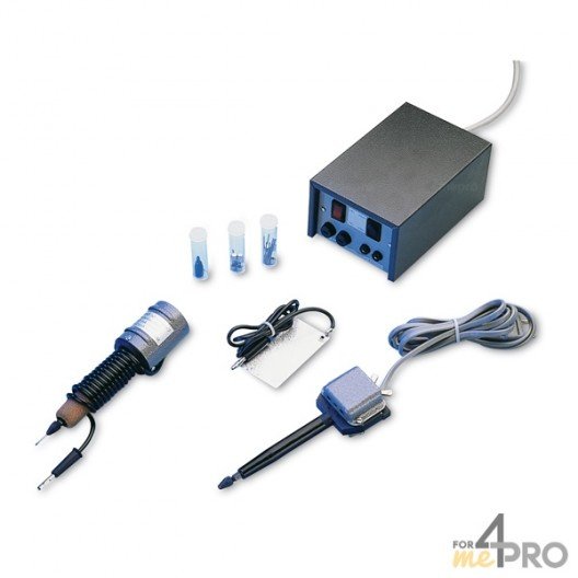 Kit grabador con micro-percusión + grabador con arco eléctrico