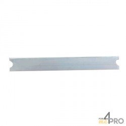Hojas de repuesto rectas reversibles para cuchillo de seguridad ABS 2 hojas