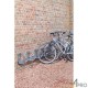 Estante de pared para 5 bicicletas a 45º