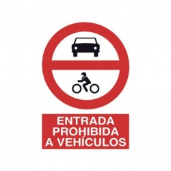 Señal Entrada prohibida a vehículos