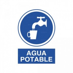 Señal Agua potable