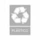 Señal de reciclaje Plástico