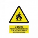 https://www.4mepro.es/24354-medium_default/senal-atencion-prohibido-fumar-encender-fuego-acercar-llamas-o-aparatos-que-produzcan-chispas.jpg