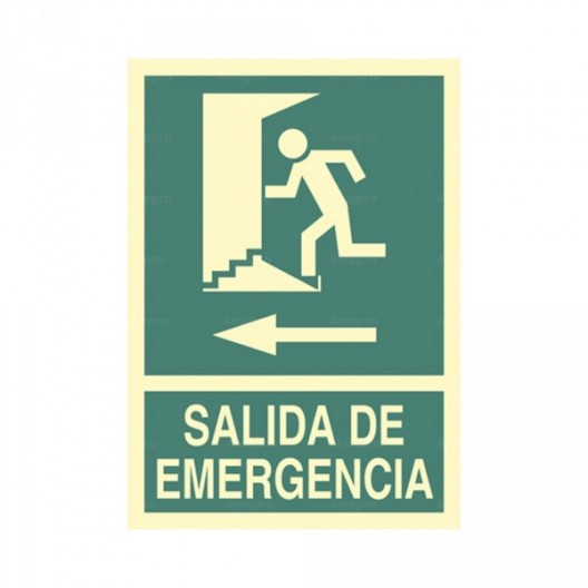 Señal Salida de emergencia (izquierda) 1