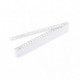 Metro plegable de fibra de vidrio blanco 10 segmentos - 2m