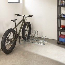 Aparcabicicletas para bicis con neumáticos anchos - 3 bicicletas