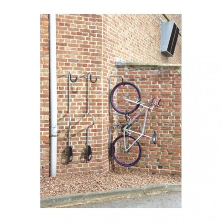 Estante para bicicletas de pared individual "antirrobo"