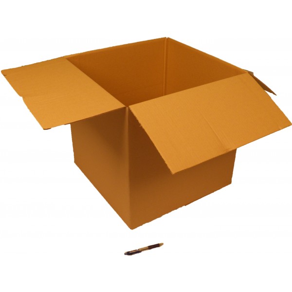 Caja de cartón canal simple 50x50x50 cm