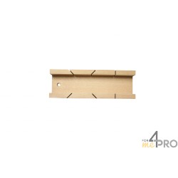 Caja de ingletes de carpintero 5,4x25x3,6 cm
