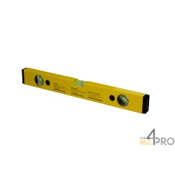 Nivel de perfil de aluminio amarillo 40 cm