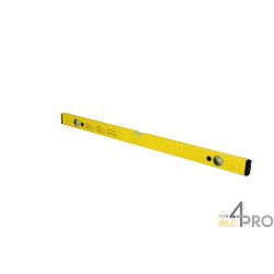 Nivel de perfil de aluminio amarillo 80 cm