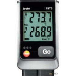 Registrador de temperatura Testo 175 T3