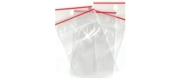 Bolsas de plástico con cierre zip transparentes